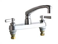 Chicago Faucets - 1100-E2805-5-369AB - ECAST™ LEAD FREE SINK FAUCET