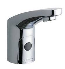 Chicago Faucets - 116.405.21.1 - E-Tronic 20 with Single Supply Line for Tempered Water (DC Battery Power)