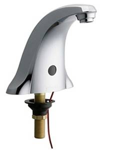 Chicago Faucets - 116.706.21.1 - E-Tronic 40 - Deck Mounted Electronic Sensor Faucet - AC Powered