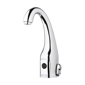 Chicago Faucets 116.879.AB.1 - HyTronic Curve, DC powered, dual supply, user adjustable integrated mixer and laminar flow device