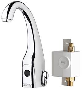 Chicago Faucets 116.947.AB.1 - HyTronic Curve Sink Faucet with Dual Beam Infrared Sensor