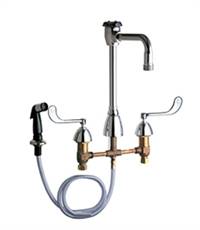 Chicago Faucets - 200-AGN8BVBE2-2-319CP - Service Sink Faucet