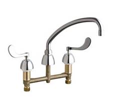 Chicago Faucets - 201-A317CP - Kitchen Sink Faucet without Spray