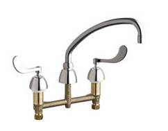 Chicago Faucets - 201-A317XKABCP - Kitchen Sink Faucet without Spray