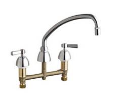 Chicago Faucets - 201-AE29ABCP - Kitchen Sink Faucet without Spray