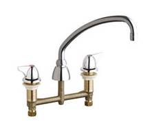 Chicago Faucets 201-AE35-1000ABCP - CONCEALED KITCHEN SINK FAUCET