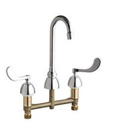 Chicago Faucets - 201-AGN1AE3-317CP - Kitchen Sink Faucet without Spray