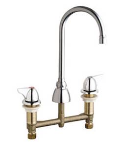 Chicago Faucets 201-AGN2AE3VPC1000CP - CONCEALED KITCHEN SINK FAUCET