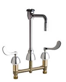 Chicago Faucets - 201-AGN2BVBE7-317CP - Service Sink Faucet
