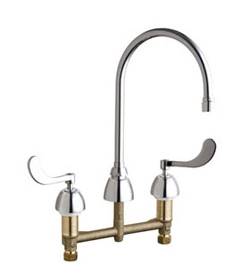 Chicago Faucets - 201-AGN8AE3-317VPCCP - Kitchen Sink Faucet without Spray