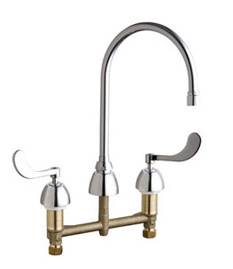 Chicago Faucets - 201-AGN8AE3-317VPHCP - Kitchen Sink Faucet without Spray