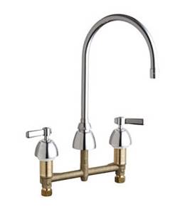 Chicago Faucets - 201-AGN8AE3CP - Kitchen Sink Faucet without Spray
