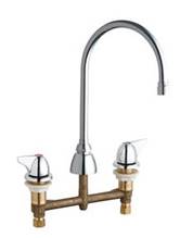 Chicago Faucets 201-AGN8AE3VPA1000CP - CONCEALED KITCHEN SINK FAUCET