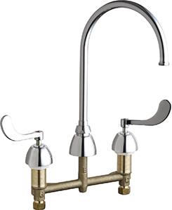 Chicago Faucets - 201-AGN8AFC317CP - Kitchen Sink Faucet without Spray