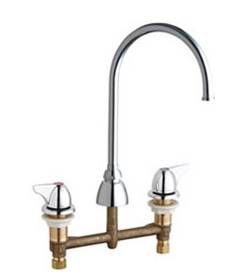 Chicago Faucets 201-AGN8FC1000CP - CONCEALED KITCHEN SINK FAUCET