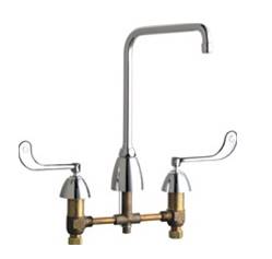 Chicago Faucets - 201-AHA8-319CP - Kitchen Sink Faucet without Spray