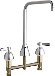 Chicago Faucets - 201-AHA8CP - Kitchen Sink Faucet without Spray