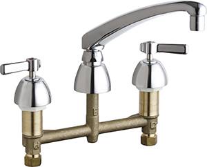 Chicago Faucets - 201-AL8CP - Kitchen Sink Faucet without Spray