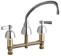 Chicago Faucets - 201-AVPCABCP - Kitchen Sink Faucet without Spray