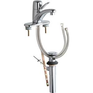 Chicago Faucets - 2201-4E2805CP - Single Lever Lavatory Faucet