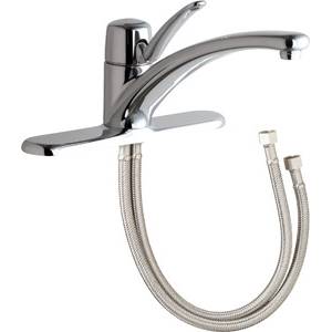 Chicago Faucets - 2300-8ABCP - Single Lever Kitchen Fitting, 8-inch
