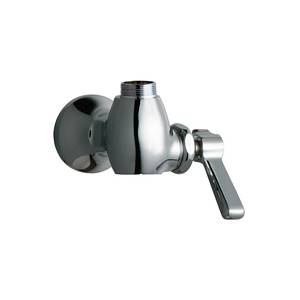 Chicago Faucets 332-LESSSPTCP - Single Hole Wall Mounted Faucet, No Spout