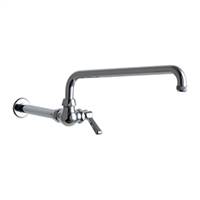 Chicago Faucets - 334-ABCP - Wall Mounted WOK FILLER Fitting