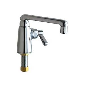Chicago Faucets - 349-HOTABCP - Single Hole Deck Mounted Pantry/Bar Faucet