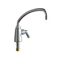 Chicago Faucets - 349-L9ABCP - Single Hole Deck Mounted Pantry/Bar Faucet
