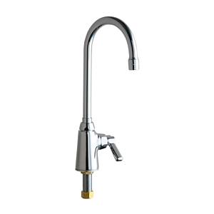 Chicago Faucets - 350-244ABCP - Single Hole Deck Mounted Pantry/Bar Faucet