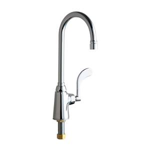 Chicago Faucets - 350-317VPACP - Single Hole Deck Mounted Pantry/Bar Faucet