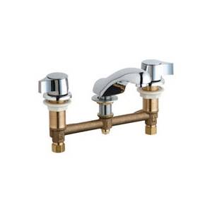 Chicago Faucets - 404-636CP - Widespread Lavatory Faucet