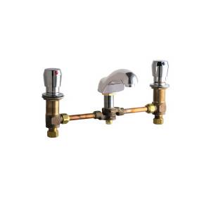 Chicago Faucets - 404-665-12CCCP - Widespread Lavatory Faucet