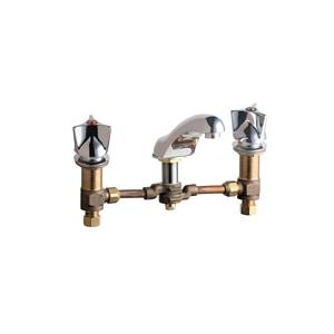 Chicago Faucets - 404-950-12CCCP - Widespread Lavatory Faucet
