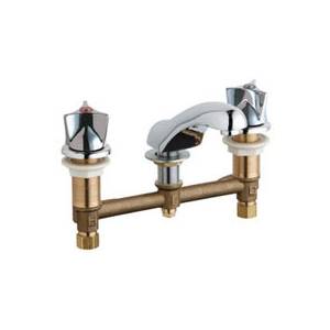 Chicago Faucets - 404-950ABCP - Widespread Lavatory Faucet