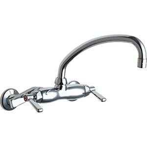 Chicago Faucets - 445-L9CP - Wall Mounted Faucet