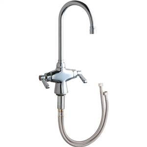 Chicago Faucets - 50-E2805-5CP - Single Hole Deck Mounted Faucet