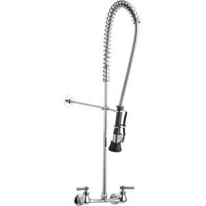Chicago Faucets 510-GCTFWSLCP Wall Mounted Pre-Rinse Fitting with Triple Force Spray Valve