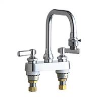 Chicago Faucets - 526-E2E27CP - 4-inch Deck Mounted Service Sink Faucet