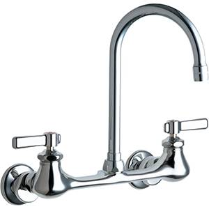 Chicago Faucets - 540-LDGN2AE3CP - Wall Mounted Faucet