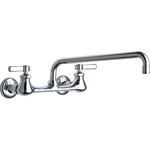 Chicago Faucets - 540-LDL12WXFCP - Wall Mounted Faucet