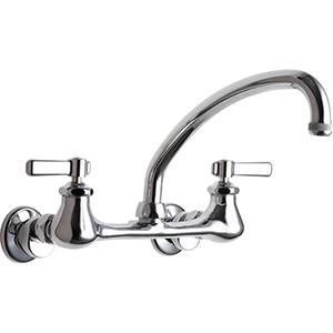Chicago Faucets - 540-LDL9E1CP - Wall Mounted Service Sink Faucet