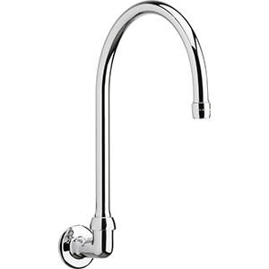 Chicago Faucets - 629-GN8AE3ABCP - Wall Mounted Spout