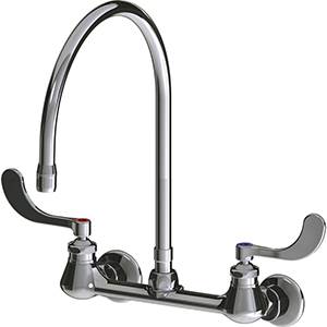 Chicago Faucets - 631-GN10AE3SWGCP - Sink Faucet