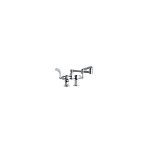 Chicago Faucets - 772-DJ13-317ABCP - 3-3/8-inch Center Deck Mounted Sink Faucet