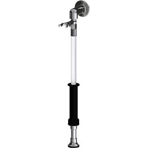 Chicago Faucets - 778-S777-16KCP - Wall Elbow with Spray