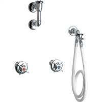 Chicago Faucets - 778-VBGCP - Wall Mounted Spray Fitting