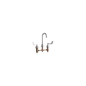 Chicago Faucets - 785-E29CP - Widespread Lavatory Faucet