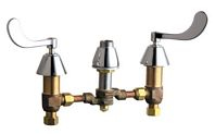 Chicago Faucets - 785-SWLESSSPTXKCP - Widespread Lavatory Faucet