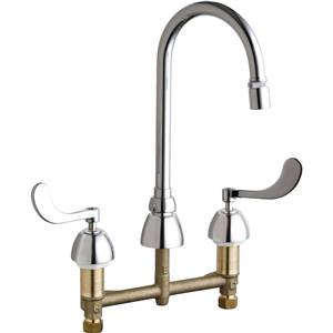 Chicago Faucets - 786-E29XKABCP - Widespread Lavatory Faucet